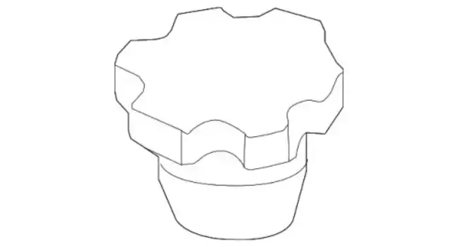 крышка маслозаливной горловины!\ Mazda CX-3 15> R2AA10250