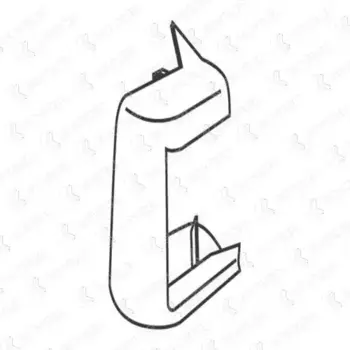 крышка !петли левая\ Scania 94-144