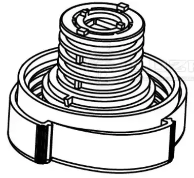 Крышка радиатора LUZAR LL 2690