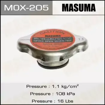 Крышка радиатора MASUMA MOX-205