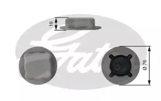 Крышка расширительного бачка GATES RC206