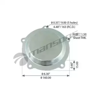 Крышка ступицы MANSONS 800.002