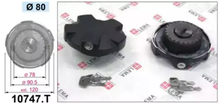 Крышка топливного бака (бензобака) LE.MA. 10747.T