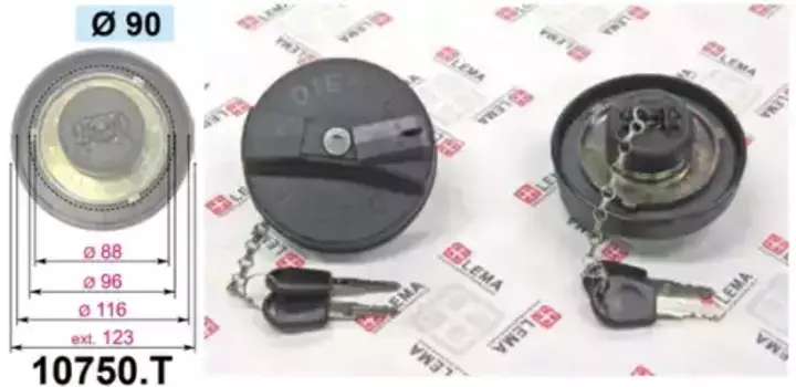 Крышка топливного бака (бензобака) LE.MA. 10750.T