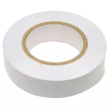 лента изоляционная ПВХ 15х10м белая!\ 88792 СИБРТЕХ