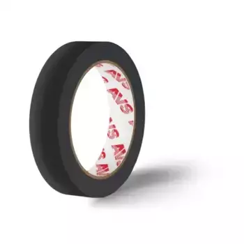 лента клейкая! двусторонняя SCH-022 22 mm x 5 m вспененная основа (черная)\ A40218S AVS