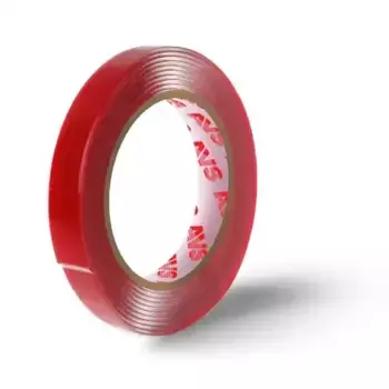 лента клейкая! двусторонняя SCH-026 6 mm x 5 m акриловая основа (прозрачная)\ A40222S AVS