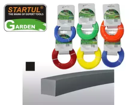 леска! ф2.7мм X 15м квадрат. сеч. GARDEN\ ST6056-27 STARTUL