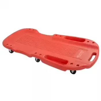 Лежак пластиковый подкатной на 6-ти колесах RFTRH6808B ROCK FORCE