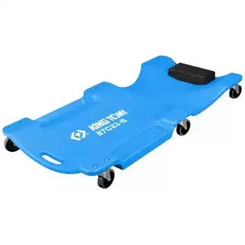 лежак подкатной! 6-ти колесный, пластиковый\ 87C23-B KING TONY