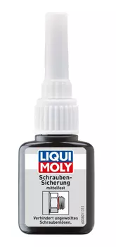 LiquiMoly Schrauben-Sicherung mittelfest (0.01KG) резьбовой герметик !устойчив к хим. реагентам,10г\ 3801