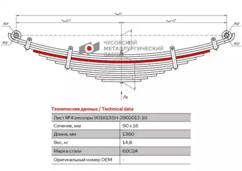 Лист №4 901613SH-2902104 ЧУСОВСКАЯ РЕССОРА