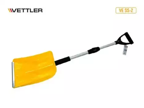 ЛОПАТА ДЛЯ УБОРКИ СНЕГА 85-110СМ ТЕЛЕСКОП VETTLER (VE SS-2)