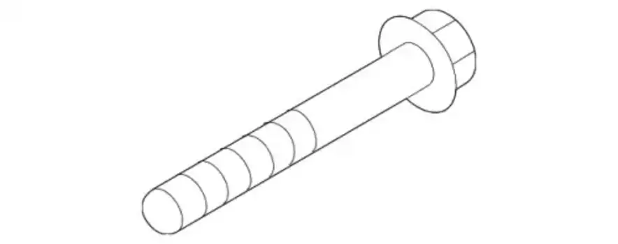 LR038196 LAND ROVER, БОЛТ ПОДВЕСКИ РОССИЯ