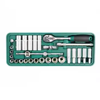 LST031 LST031 Набор инструмента ROSSVIK (головки 3/8'), ложемент, 31 предмет
