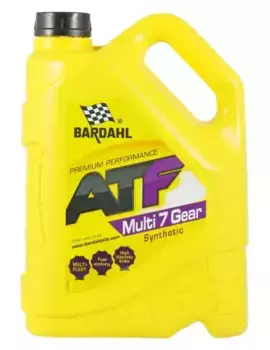 Масло для АКПП и ГУР BARDAHL ATF Multi 7 Gear 36583 синтетическое 5 л