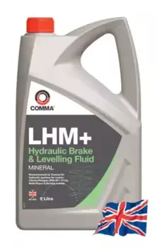 Масло для АКПП и ГУР COMMA LHM Plus LHM5L минеральное 5 л