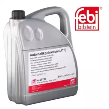 Масло для АКПП и ГУР FEBI 29738 синтетическое 5 л