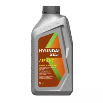 Масло для АКПП и ГУР HYUNDAI XTEER ATF 6 1011412 синтетическое 1 л