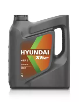 Масло для АКПП и ГУР HYUNDAI XTEER ATF 3 1041009 синтетическое 4 л