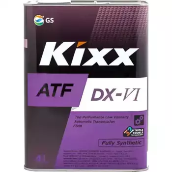 Масло для АКПП и ГУР KIXX ATF DX-VI L252444TE1 синтетическое 4 л