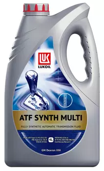Масло для АКПП и ГУР LUKOIL ATF Multi 1610384 синтетическое 4 л