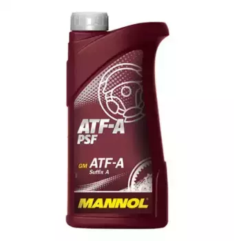 Масло для АКПП и ГУР MANNOL ATF-A/PSF 2797 минеральное 1 л