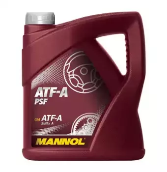 Масло для АКПП и ГУР MANNOL ATF-A/PSF 97792 минеральное 4 л