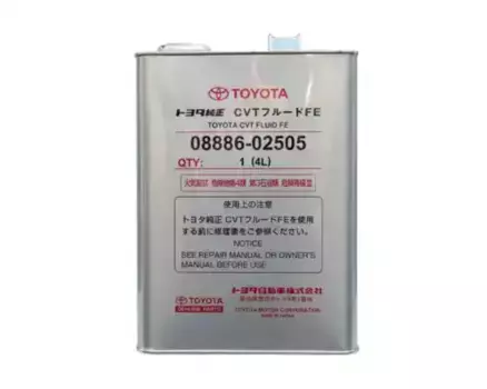 Масло для АКПП и ГУР TOYOTA / LEXUS 08886-02505 синтетическое 4 л