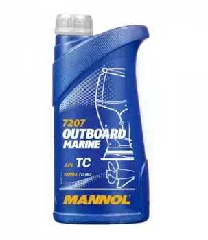 Масло для лодочных моторов 2-тактное MANNOL Outboard Marine MN72071 синтетическое 1 л