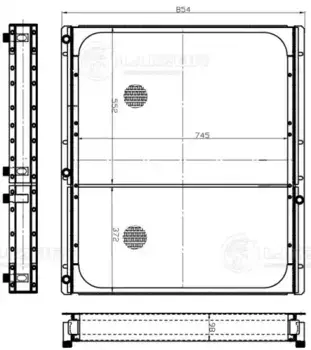 Масляный радиатор LUZAR LOC 0606