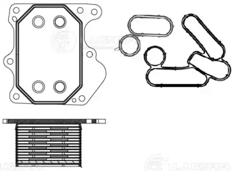 Масляный радиатор LUZAR LOC 2005