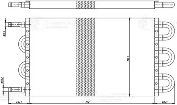 Масляный радиатор LUZAR LOC 3113