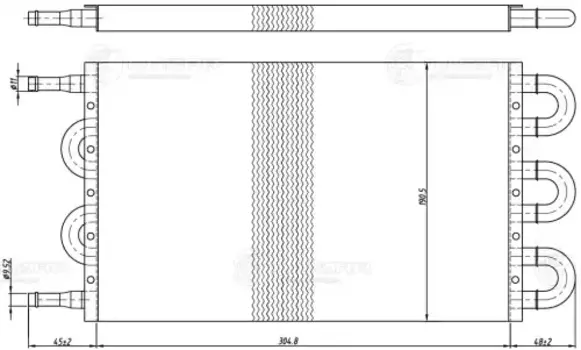 Масляный радиатор LUZAR LOC 3114