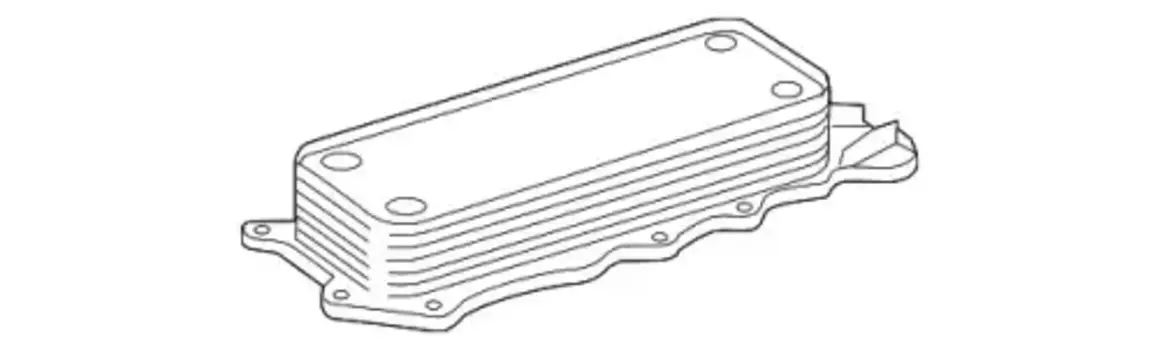 Масляный радиатор MB 642 180 01 65