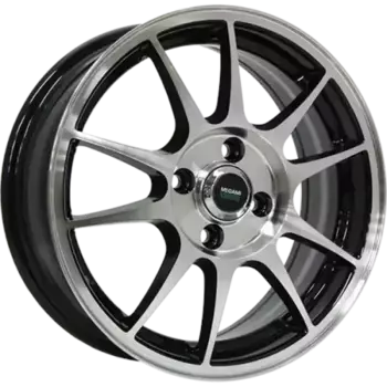Megami MGM-5 6x15/4x100 ET40 CD60.1 BKF диск легкосплавный литой!\ 9189582