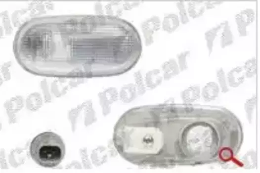 MITSUBISHI COLT (CAO) 04.92 - 04.96 :УКАЗАТЕЛЬ ПОВОРОТА БОКОВОЙ (БЕЛЫЙ, ЛЕВЫЙ=ПРАВЫЙ) (POLCAR) 5217196E