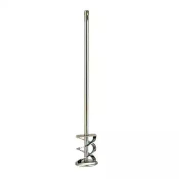 Миксер для красок и штукатурных смесей, 60x400 мм, оцинкованный, хвостовик SDS Plus Denzel 848817