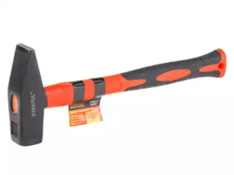 молоток с фиберглассовой рукояткой! 1,0кг\ MASTER ST200710 STARTUL