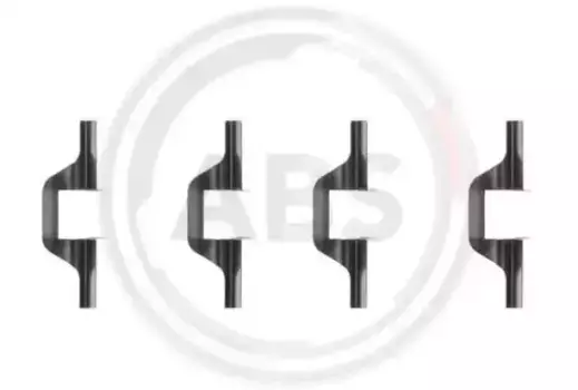 Монтажный комплект тормозных колодок 1263Q A.B.S.