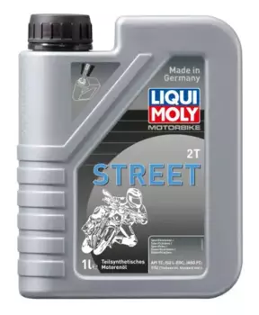 Моторное масло 2-х тактное LIQUI MOLY Motorbike Street 1504 полусинтетическое 1 л