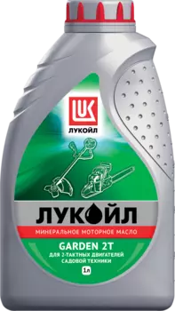 Моторное масло 2-х тактное LUKOIL GARDEN 1668258 минеральное 1 л