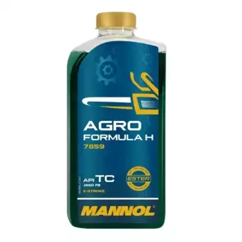 Моторное масло 2-х тактное MANNOL Agro MN7859-1 минеральное 1 л