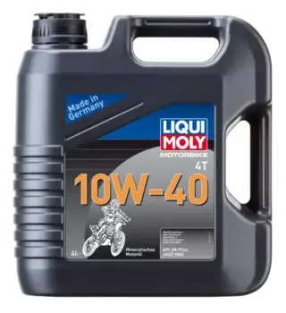 Моторное масло 4-х тактное LIQUI MOLY Motorbike Offroad 3062 10W-40 минеральное 4 л