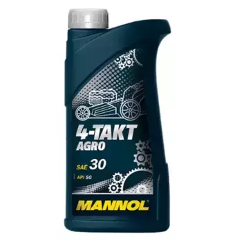 Моторное масло 4-х тактное MANNOL Agro 97011 SAE 30 полусинтетическое 1 л