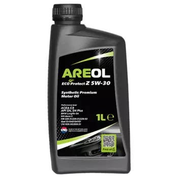 Моторное масло AREOL ECO Protect Z 5W30AR007 5W-30 синтетическое 1 л