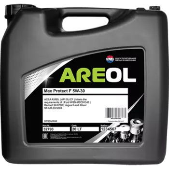 Моторное масло AREOL Max Protect F 5W30AR044 5W-30 синтетическое 20 л