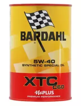 Моторное масло BARDAHL 334039 5W-40 синтетическое 1 л