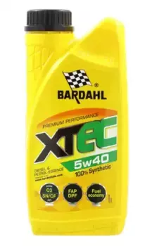 Моторное масло BARDAHL 36341 5W-40 синтетическое 1 л
