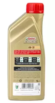 Моторное масло CASTROL 15F63B 0W-30 синтетическое 1 л